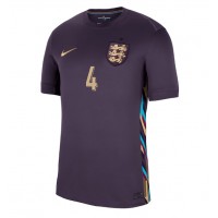 Camiseta Inglaterra Declan Rice #4 Segunda Equipación Replica Eurocopa 2024 mangas cortas